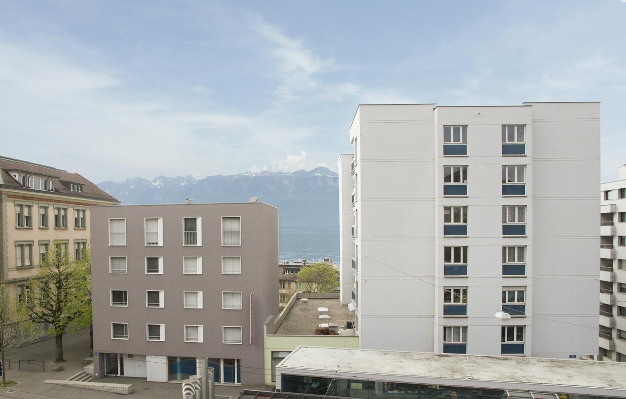 Residence De L'Ours Lausanne Exteriör bild
